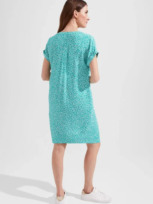 Discount Hobbs Cindy Dress Aruba Green
