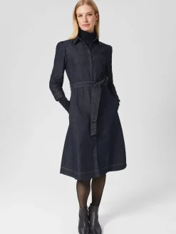 Cheap Hobbs Coco Denim Dress Indigo