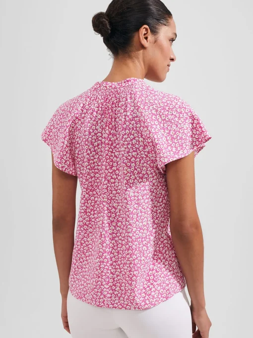 Discount Hobbs Cosima Top Fuchsia Multi