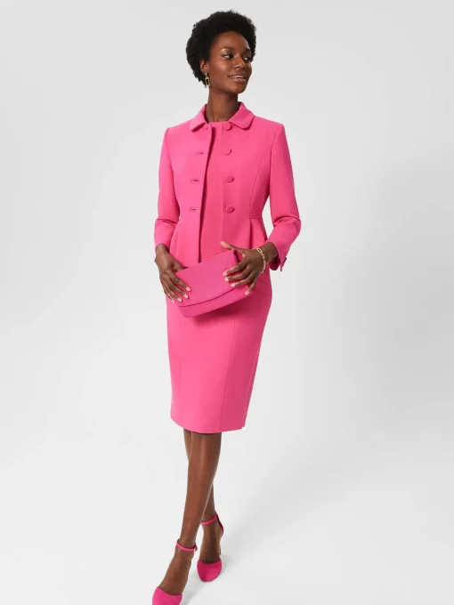 Discount Hobbs Dania Jacket Bright Pink
