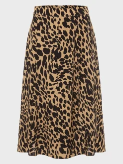 Cheap Hobbs Daphne Skirt Camel Black