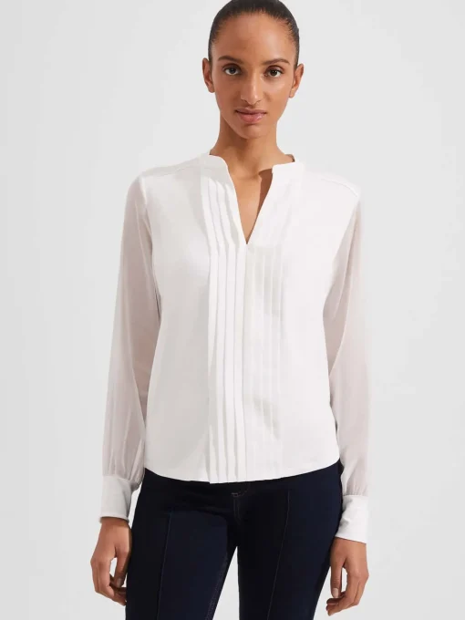 Sale Hobbs Darcey Top Ivory