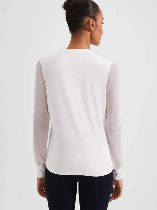 Sale Hobbs Darcey Top Ivory