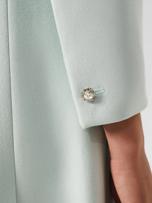 Flash Sale Hobbs Darcie Fit And Flare Coat Sage Green