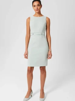 Best Hobbs Darcie Shift Dress Sage Green