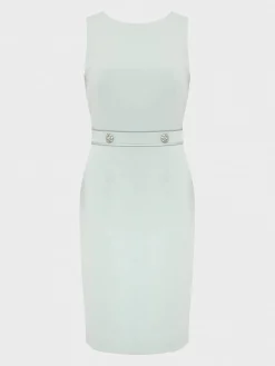 Best Hobbs Darcie Shift Dress Sage Green