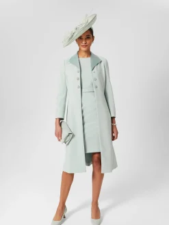 Best Hobbs Darcie Shift Dress Sage Green