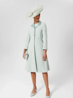 Best Hobbs Darcie Shift Dress Sage Green