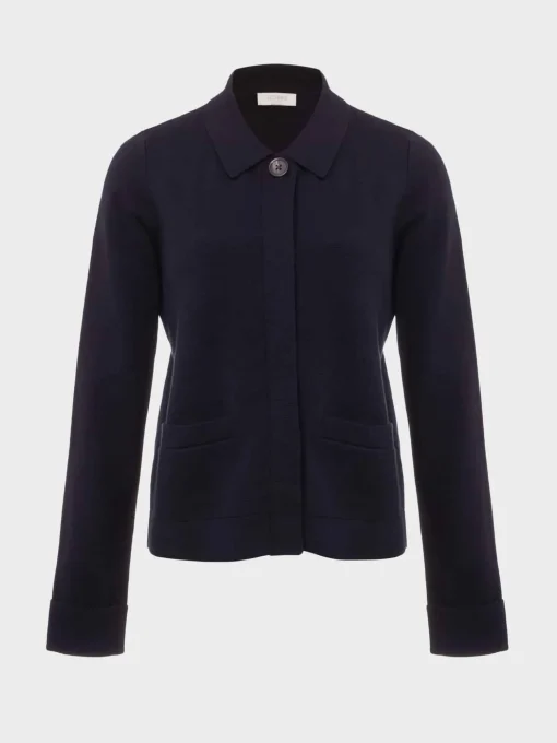 Cheap Hobbs Dawn Knitted Jacket Hobbs Navy