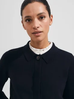 Cheap Hobbs Dawn Knitted Jacket Hobbs Navy
