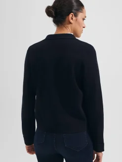 Cheap Hobbs Dawn Knitted Jacket Hobbs Navy