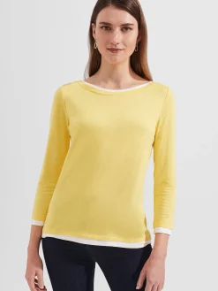 Discount Hobbs Delaney Top Yellow