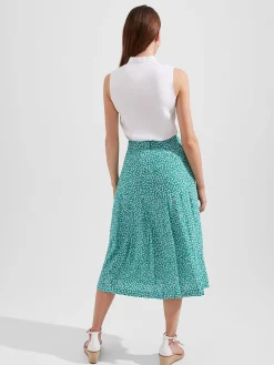 Outlet Hobbs Dianne Skirt Green Multi