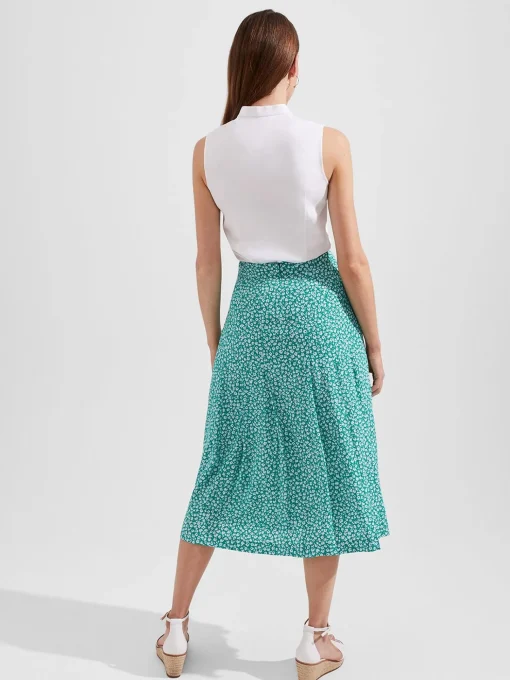 Outlet Hobbs Dianne Skirt Green Multi