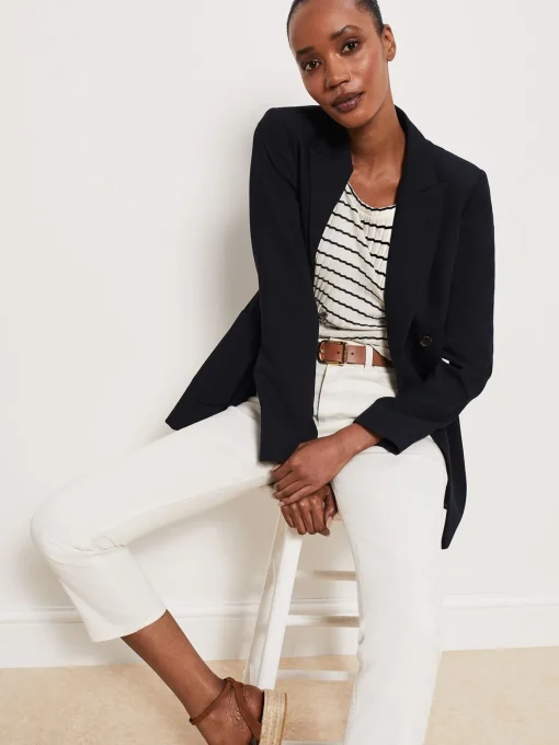 Sale Hobbs Digby Jacket Navy