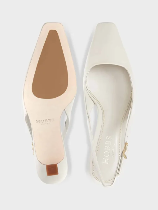 New Hobbs Dita Sling Back Ivory