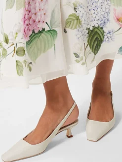 New Hobbs Dita Sling Back Ivory