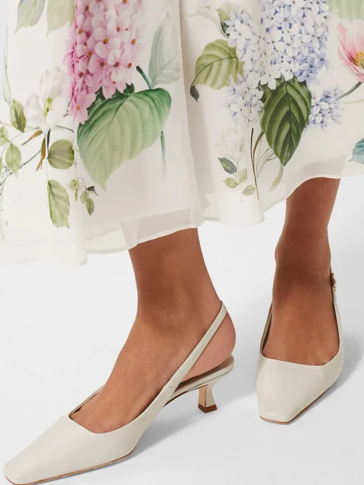 New Hobbs Dita Sling Back Ivory