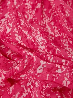 Outlet Hobbs Dominica Spot Dress Pink Multi