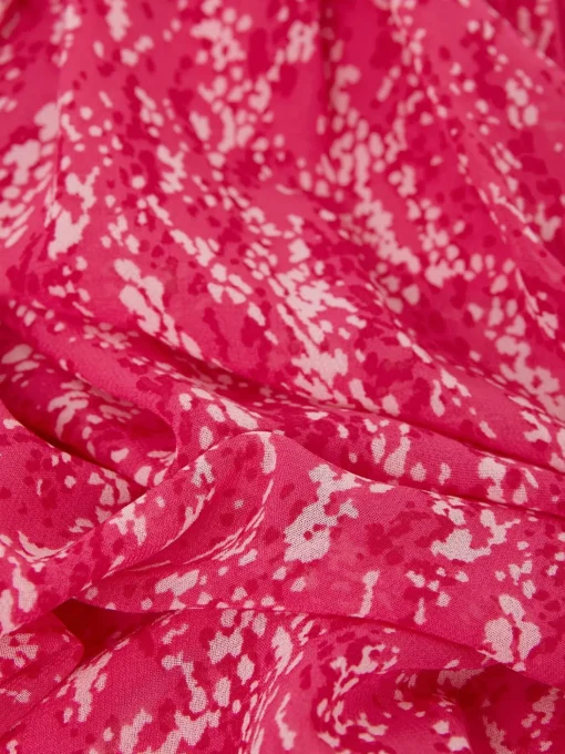 Outlet Hobbs Dominica Spot Dress Pink Multi