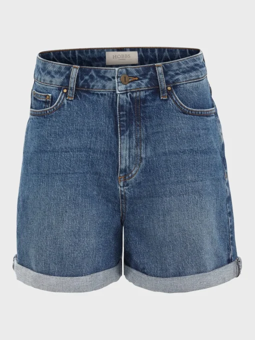 Best Hobbs Edeline Short Mid Wash
