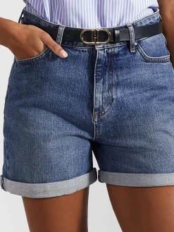 Best Hobbs Edeline Short Mid Wash