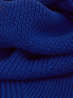 Shop Hobbs Elea Knitted Dress Cobalt Blue