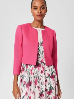 Cheap Hobbs Elize Jacket Bright Pink