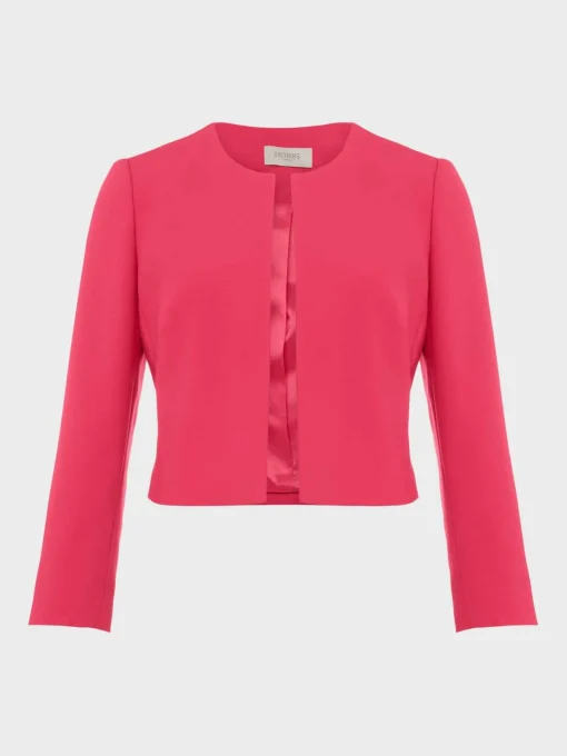 Clearance Hobbs Elize Jacket Geranium Pink