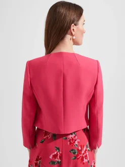 Clearance Hobbs Elize Jacket Geranium Pink