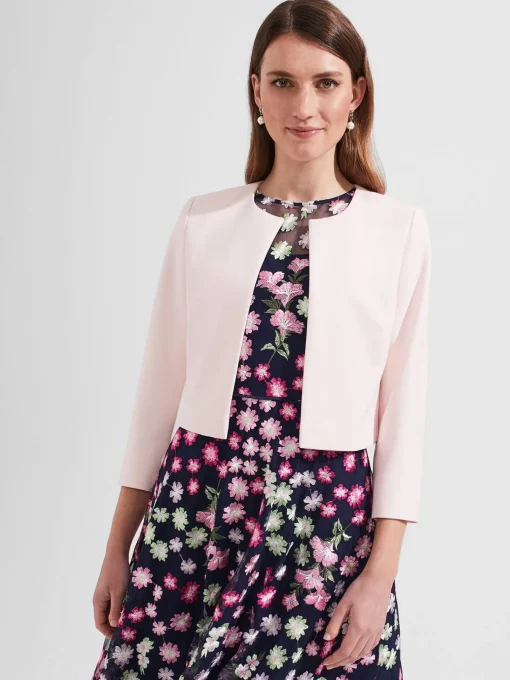 Cheap Hobbs Elize Jacket Pale Pink