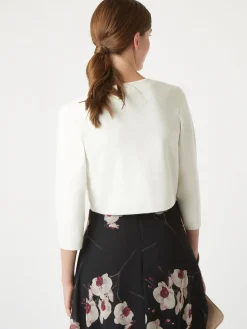 Cheap Hobbs Ella Cardigan Ivory