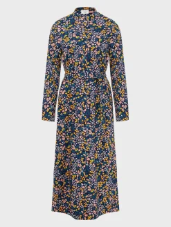 Clearance Hobbs Elmire Dress Navy Multi