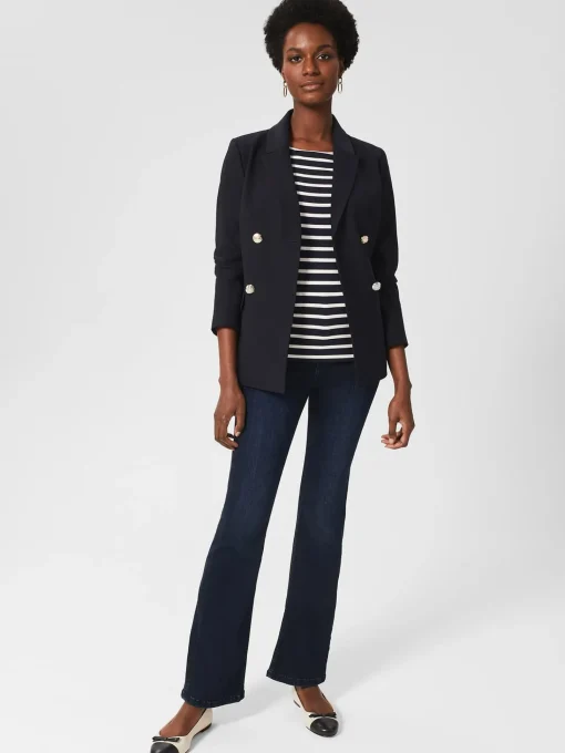 Fashion Hobbs Eva Ballerina Light Stone