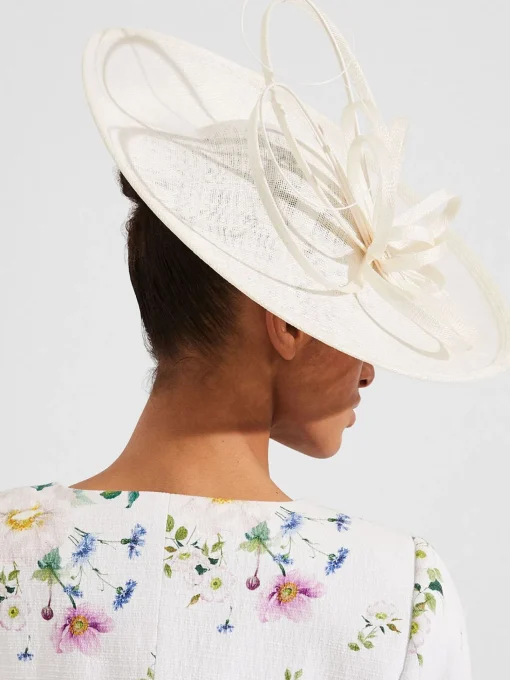 Cheap Hobbs Evangaline Fascinator Ivory