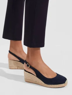 Hot Hobbs Eve Espadrille Navy
