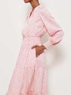 Cheap Hobbs Fairfax Dress Ivory Multi