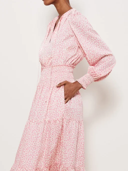 Cheap Hobbs Fairfax Dress Ivory Multi