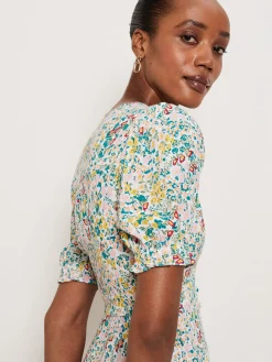Best Hobbs Farley Dress Ivory Multi