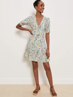 Best Hobbs Farley Dress Ivory Multi