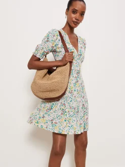 Best Hobbs Farley Dress Ivory Multi