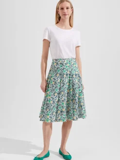 Store Hobbs Flo Ballerina Meadow Green