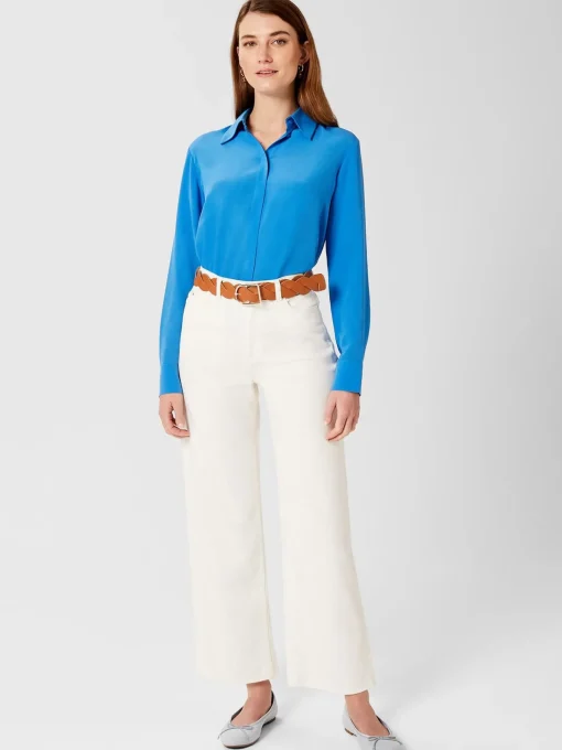 Clearance Hobbs Flo Ballerina Celeste Blue