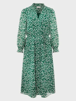 Clearance Hobbs Flora Dress Green Multi