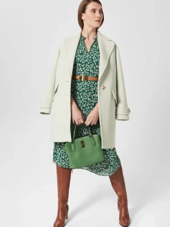Clearance Hobbs Flora Dress Green Multi