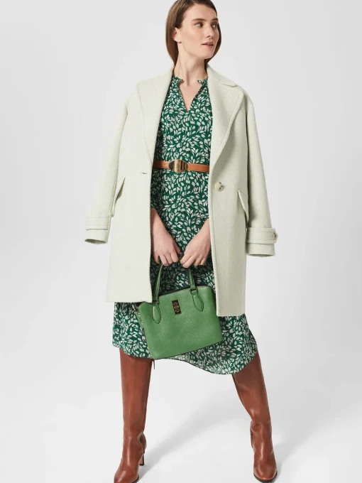 Clearance Hobbs Flora Dress Green Multi