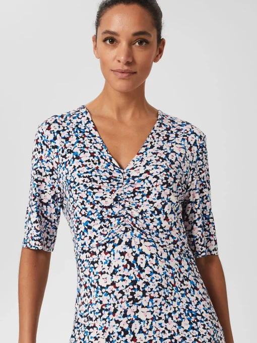 Flash Sale Hobbs Frankie Dress Navy Multi