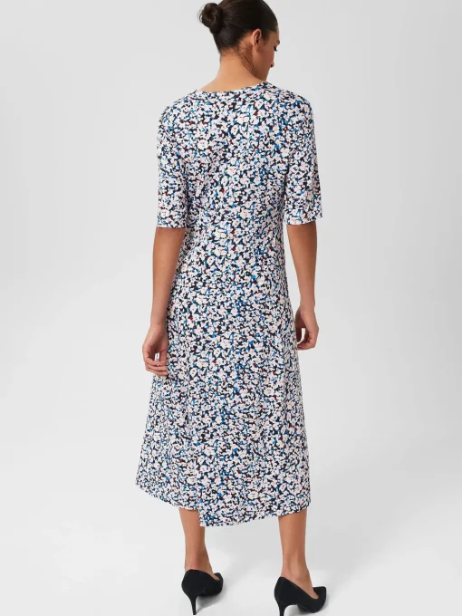 Flash Sale Hobbs Frankie Dress Navy Multi