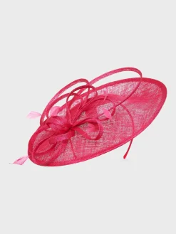 New Hobbs Freya Fascinator Bright Pink