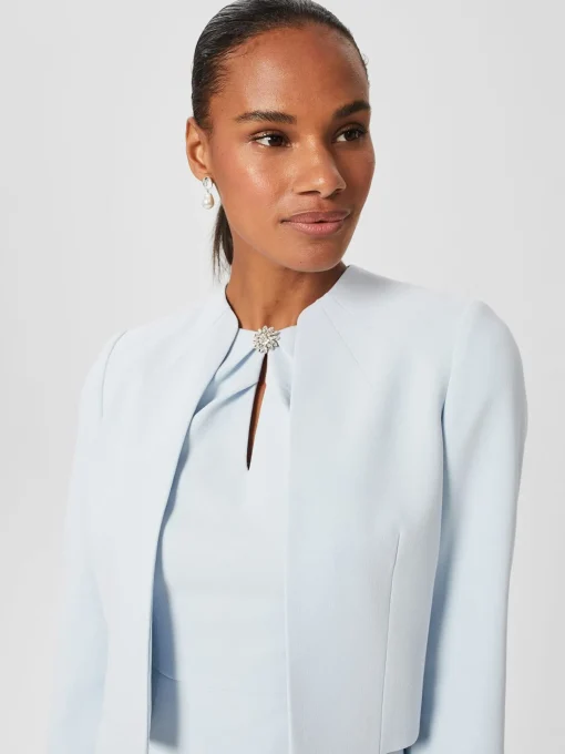 Fashion Hobbs Gabrielle Jacket Pale Blue
